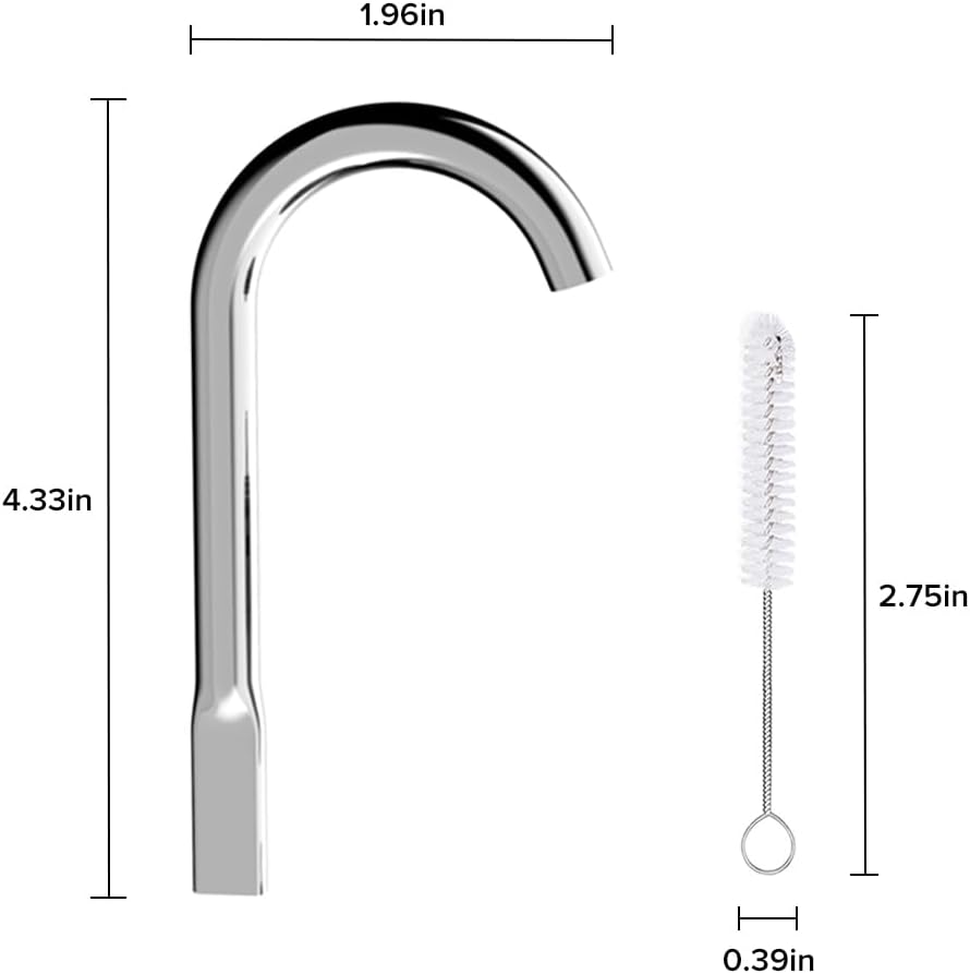 PEKTACO Cat Water Fountain Faucet